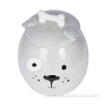 Pet Food Storage Container Ceramic Treat Jar